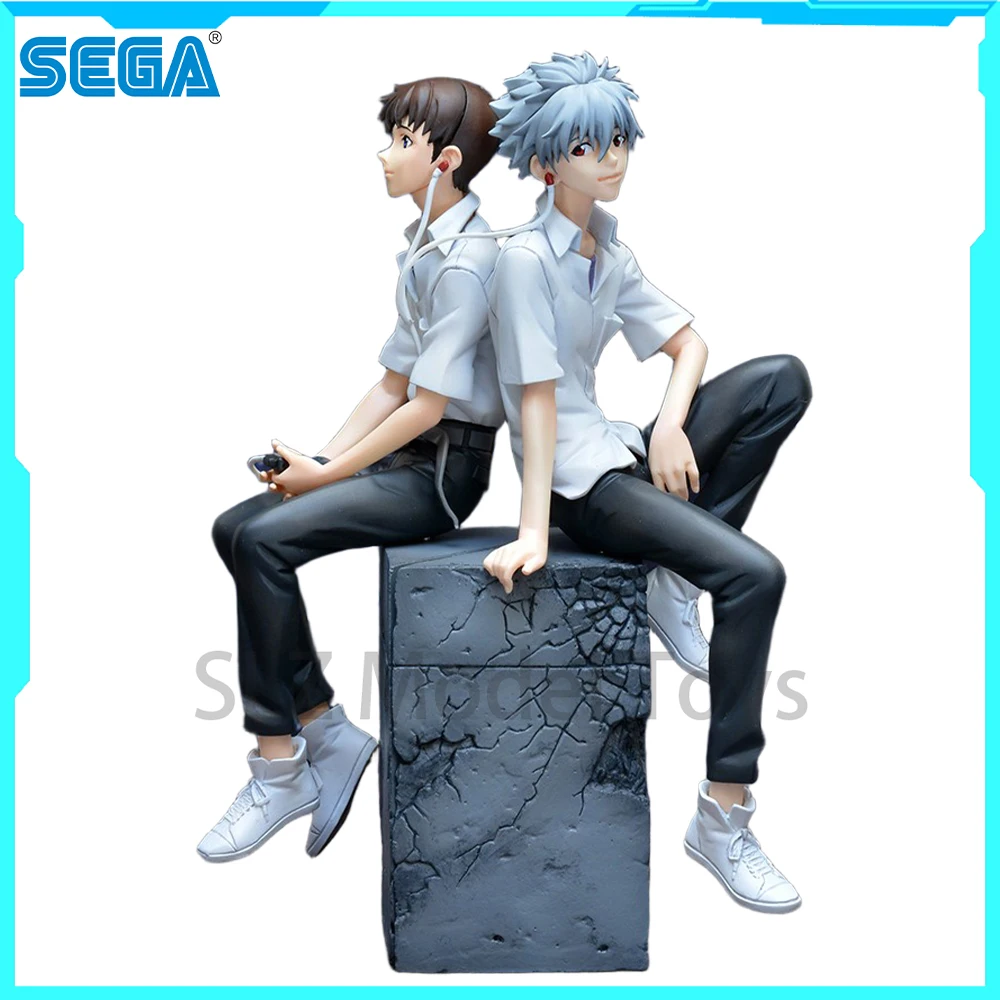 

100% Original Sega Fave Vignetteum Evangelion Shin Gekijouban Nagisa Kaworu Anime Figure Model Decoration Garage Kit Collection