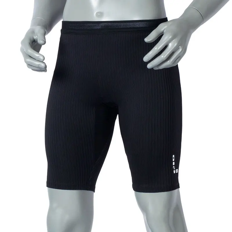 Stripes Man Marathon Leggings Sports Mesh Shorts Fast Running Speedsuit Track and Field Middle Quick drying and breath Pants