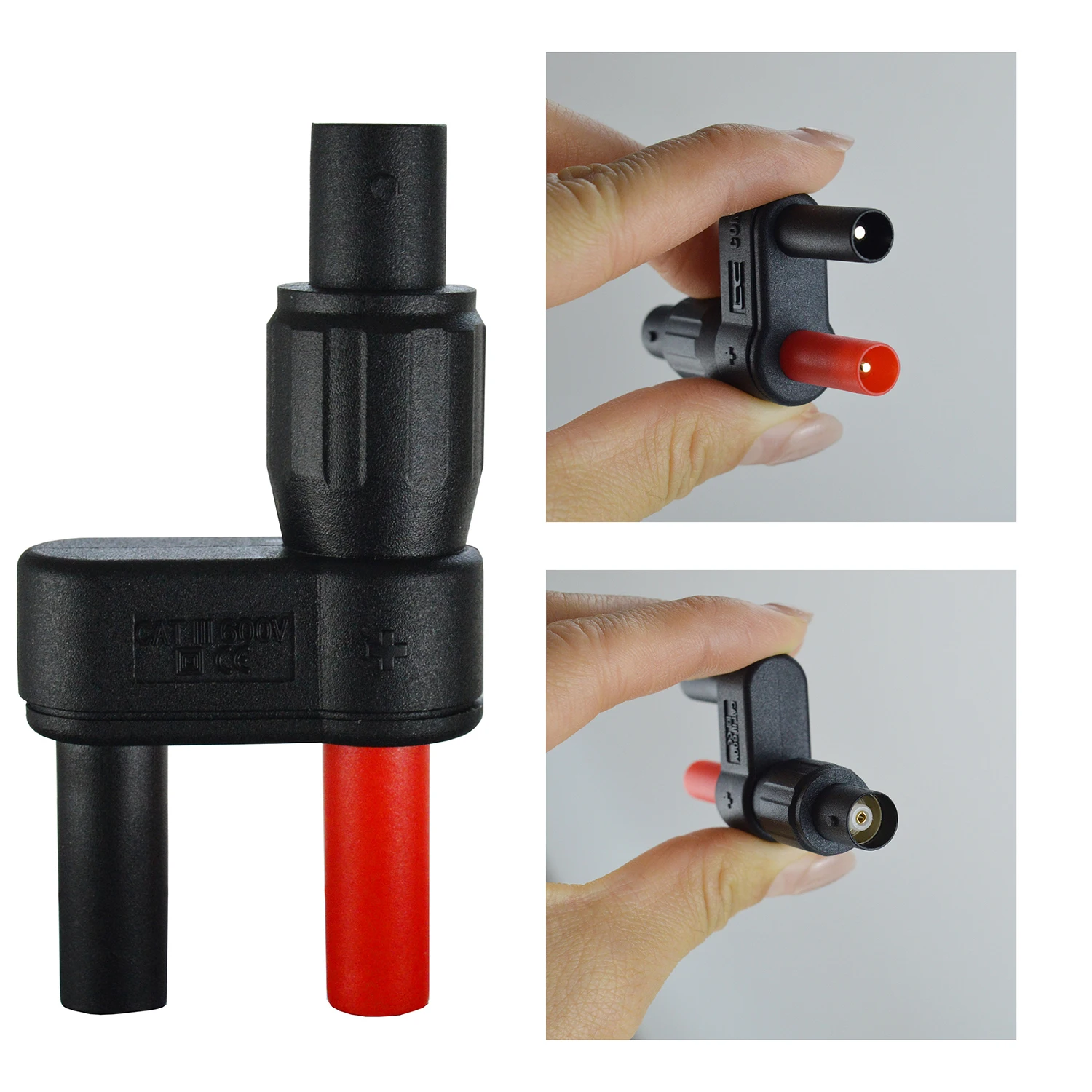 Ziboo-plugue Banana Duplo para Adaptador Bnc Conectores Macho e Fêmea Pm9081