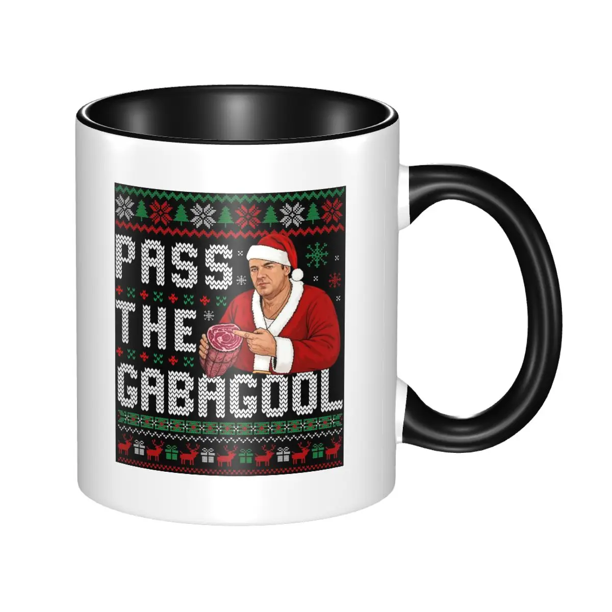 The Sopranos Pass The Gabagool Tony Soprano Christmas Mug Ceramic Coffee Cups Tea Mugs Milk Cup Drinkware Gift for Woman Man