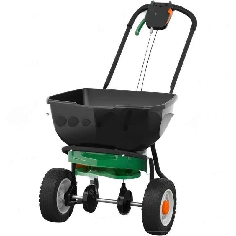 

Spreader for Grass Seed, Fertilizer, Salt, Ice Melt, Durable Push Spreader Holds Up To 20,000 Sq.ft. Product