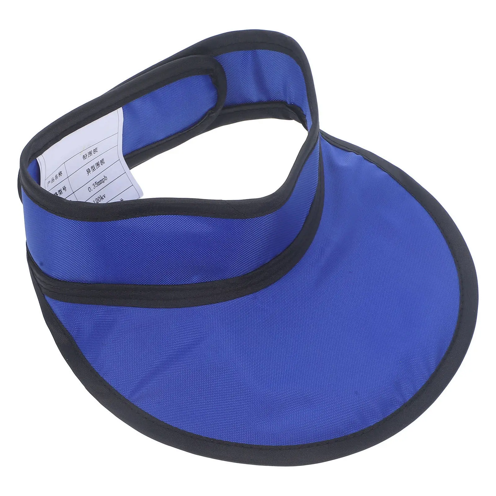 radiation-protection-shield-collar-035mm-pb-lead-equivalency-lightweight-waterproof-adjustable-fasten-sticky-design