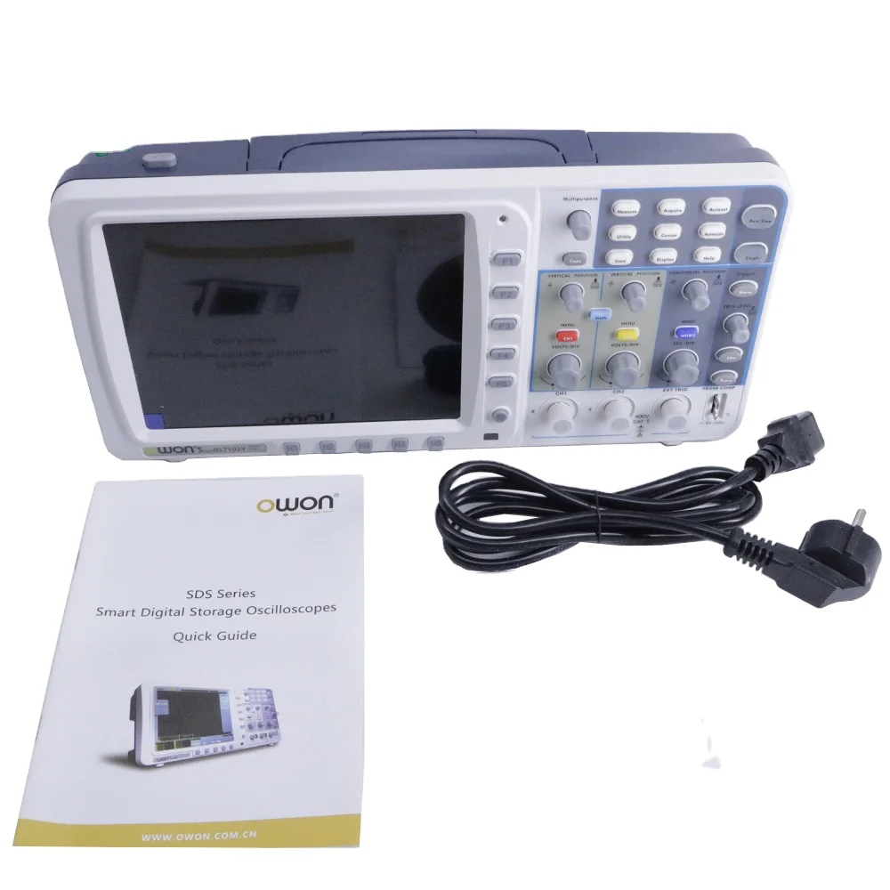 OWON SDS7102V Digital Storage Oscilloscope 2Channel 100MHz Bandwidth 1GS/s Real-sample Rate