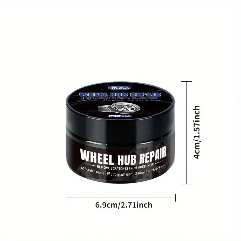 Wheel hub Scratch Repair wax - Automobile vortex removal Scratches Repair Polishing Auto Body Grinding Compound Anti Scratch Wax