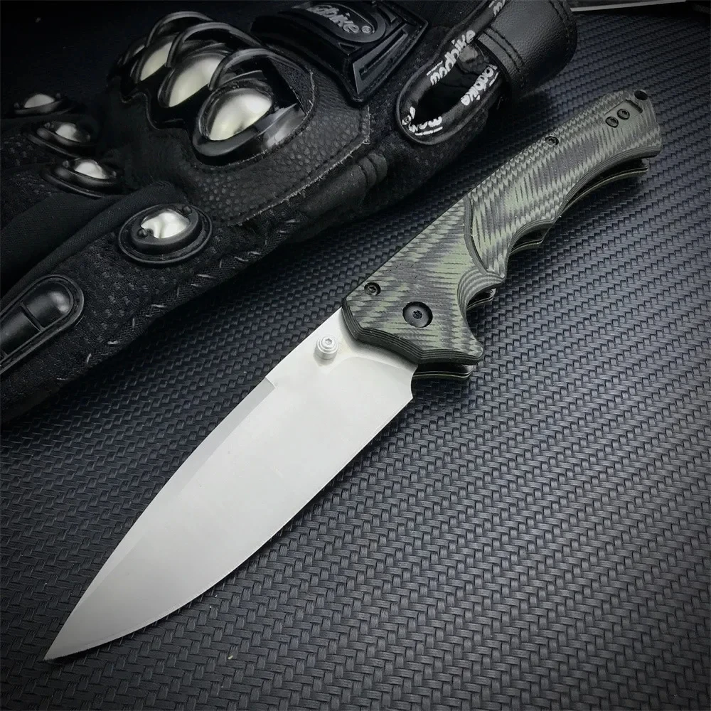 BM 615BK Folding Knife S30V Blade G10 Handle Outdoor Survival Camping Hunting Tactical Pocket Knives Rescue EDC Sharp Tools