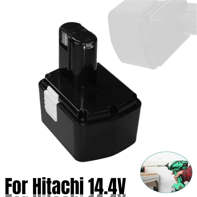 

14.4V 9.8Ah Replacement Battery Compatible with Hitachi EB1414S EB 1414 EB 1414S EB 1424 EB 14B EB 14S 324367 NI-Cd Battery Pac