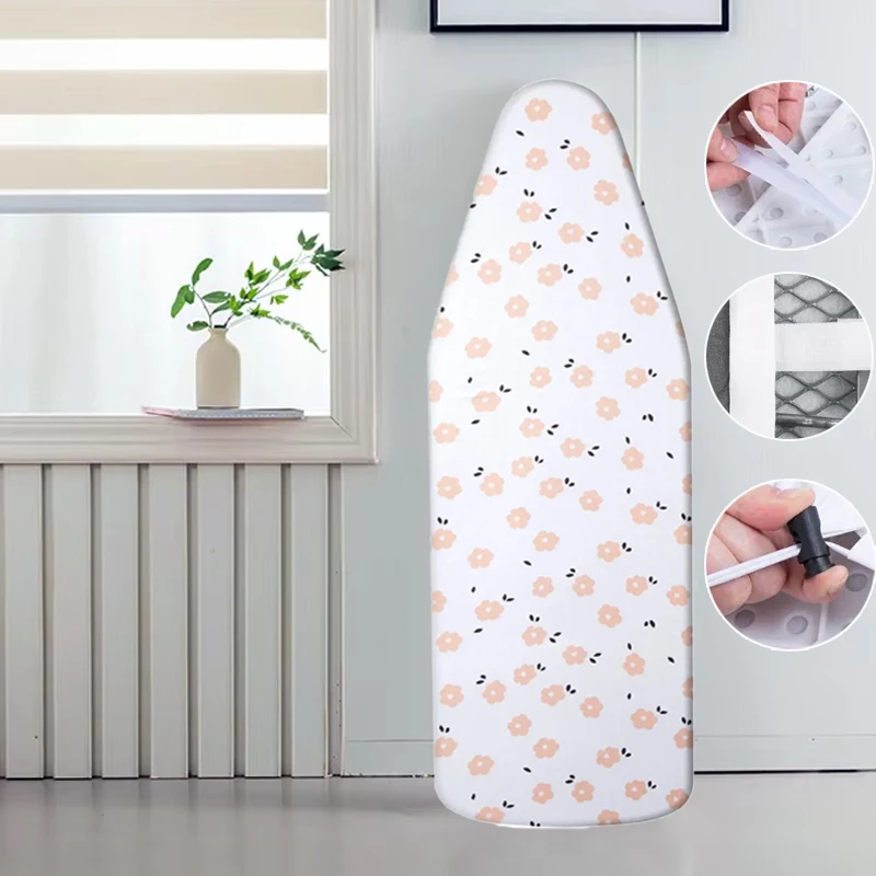 

Durable Fabrics Ironing Board Cover, Ironing Accessories,suitable Family Laundry Rooms High Temperature Non Fading Cloth Cover