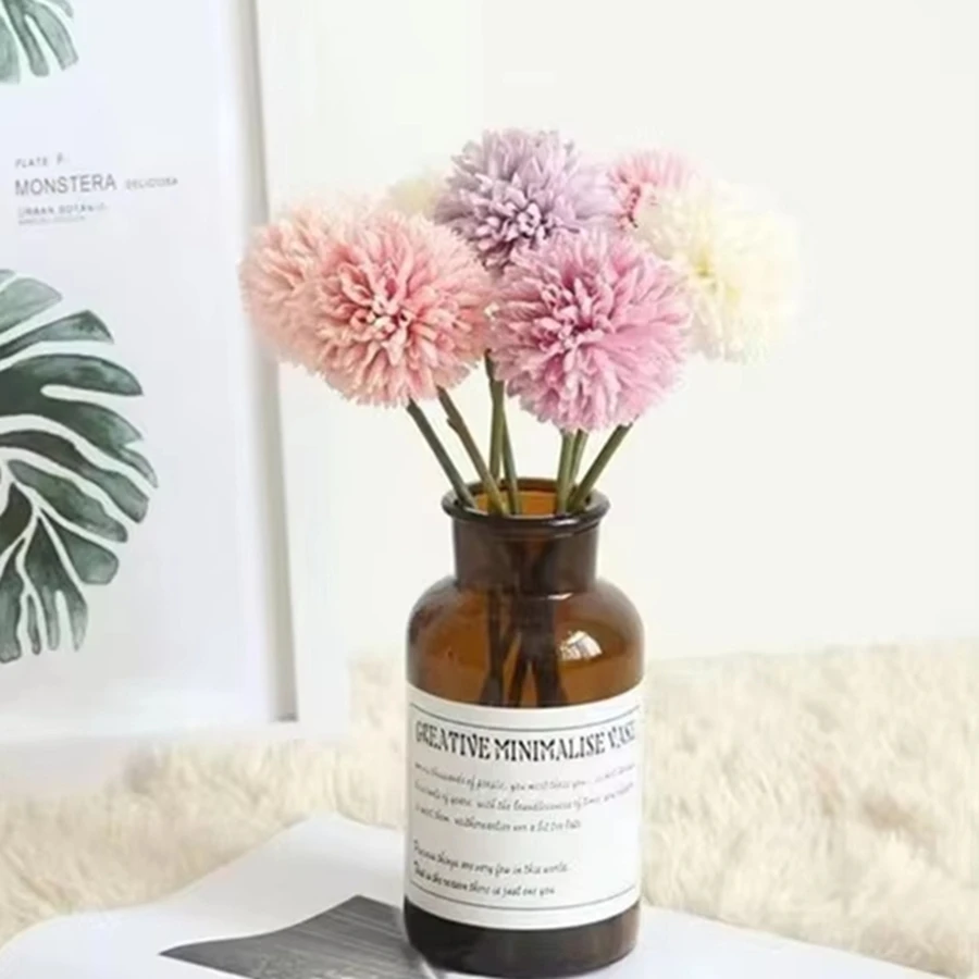 

1/2Pcs Silk Artificial Flowers Hydrangea Chrysanthemum Home Room Decor Outdoor Garden Wedding Bridal Bouquets Festival DIY Gifts
