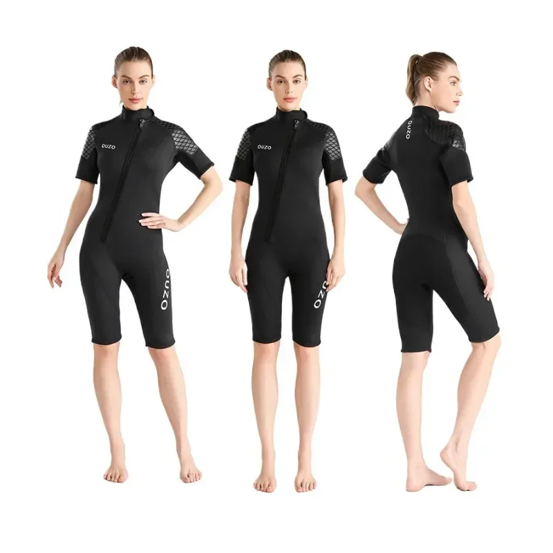 3mm-neoprene-diving-suit-men-women-short-sleeved-shorts-one-piece-wetsuit-warm-snorkeling-surfing-swimsuit-for-water-sports