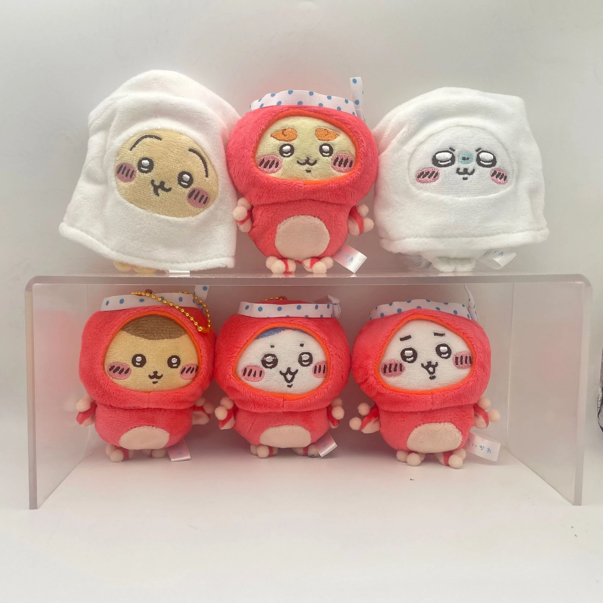 

9 см новый Chiikawa Hachiware Usagi милый подарок на день рождения кальмар осьминог плюшевая кукла кулон