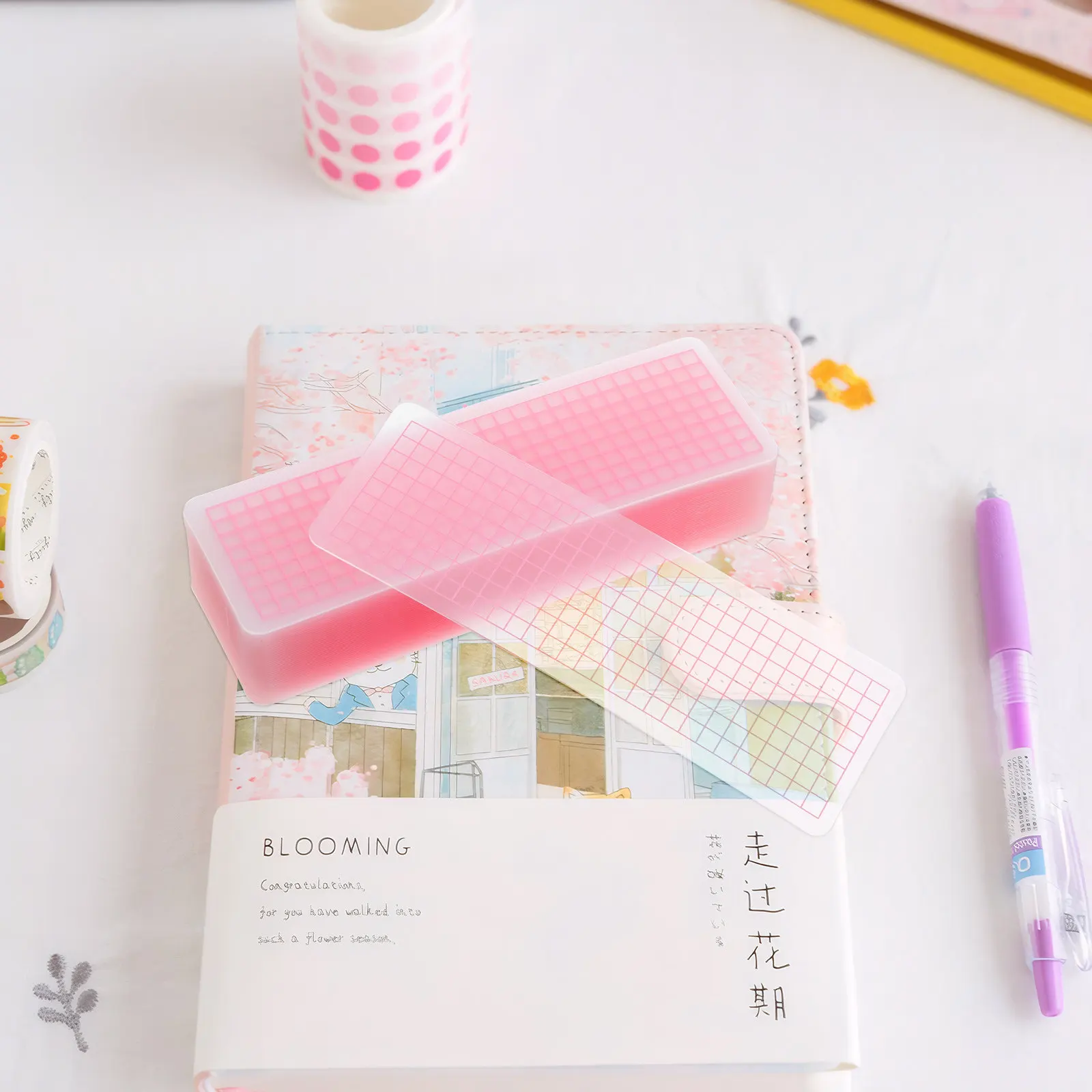 

50Pcs Tape Organizer Boards Smooth Tape Sub-Packing Dispensers Strong Build Quality Wide Application in Office Home School