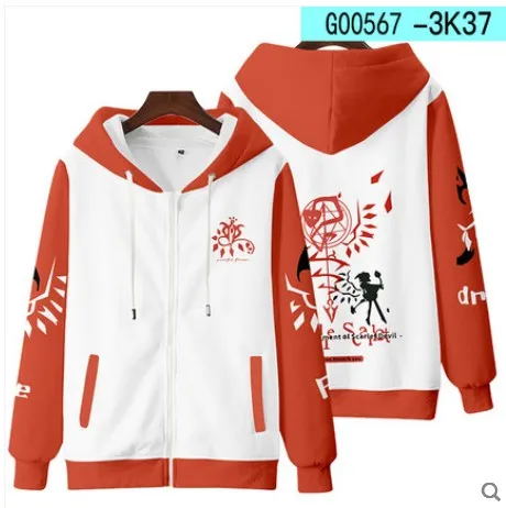 2025 Men Hoodie Hot Sale Anime Touhou Project Unisex Cosplay Flandre Scarlet Hoodie Coat Jacket 17 styles