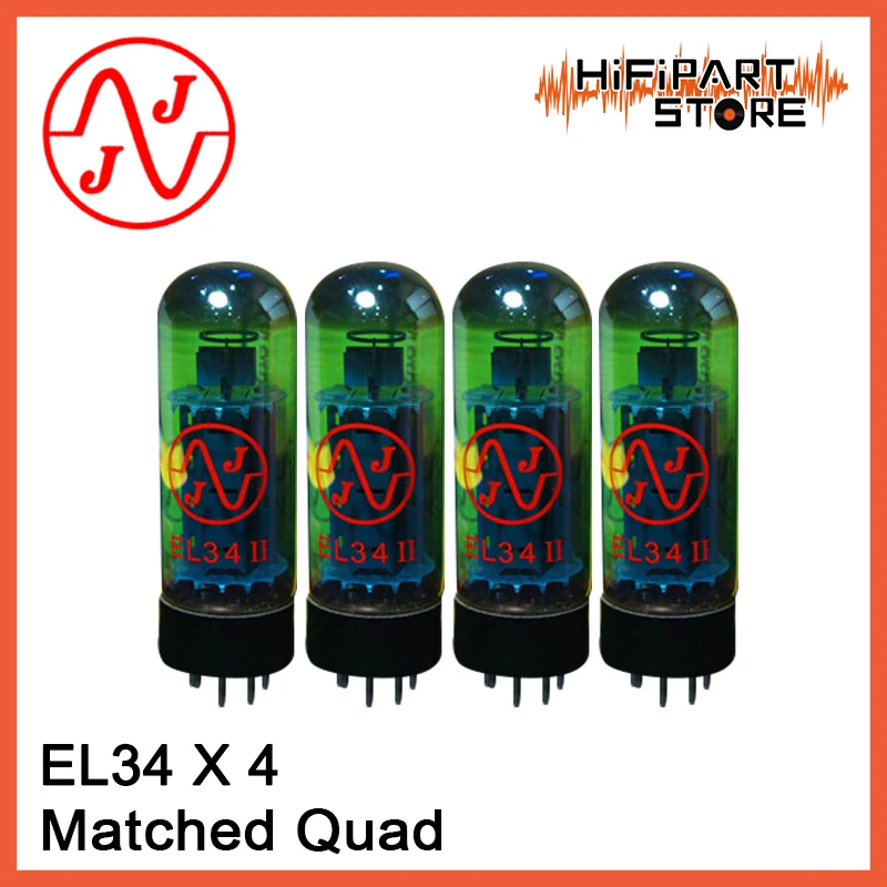 JJ EL34 Vacuum Tube Valve Power tube Electron Tube HIFI Audio Vacuum Tube Amplifier DIY Replace Shuguang Psvane  Gold Lion EL34