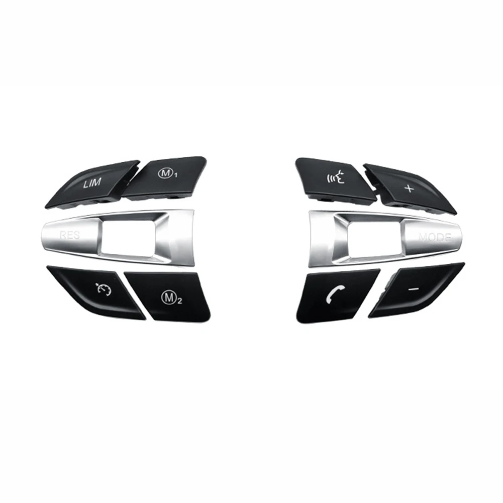 

Replacement Steering Button Car Steering Wheel Button Car Interior Modification Easy Installation Lightweight Design