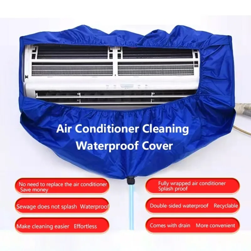 Universal Thickened Air Conditioner Cleaning Bag for Hanging Type 152P, Ideal for Home Use