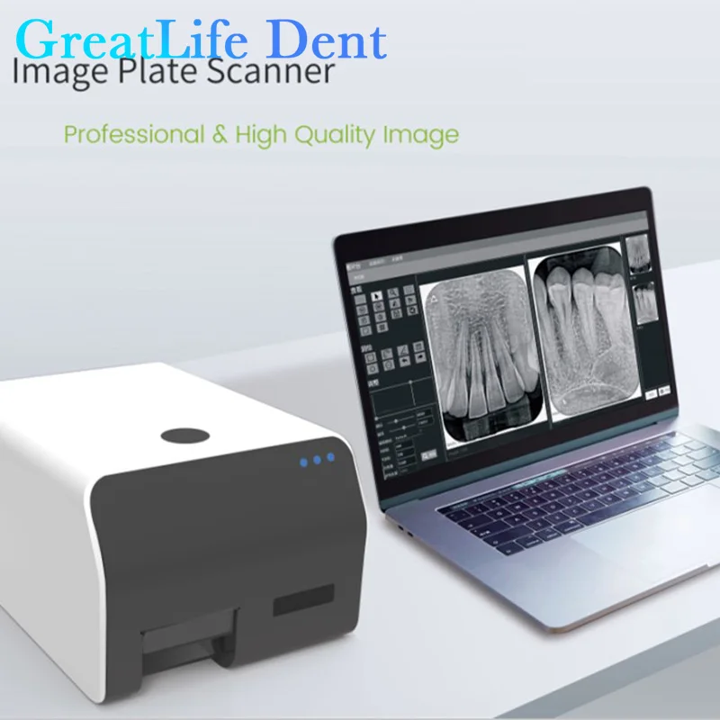 GreatLife Dent VRN EQ-600 HD Fast Imaging Wireless Digital Shooting Image Plate Scanner Imaging Plate PSP Scanner Dental Scanner