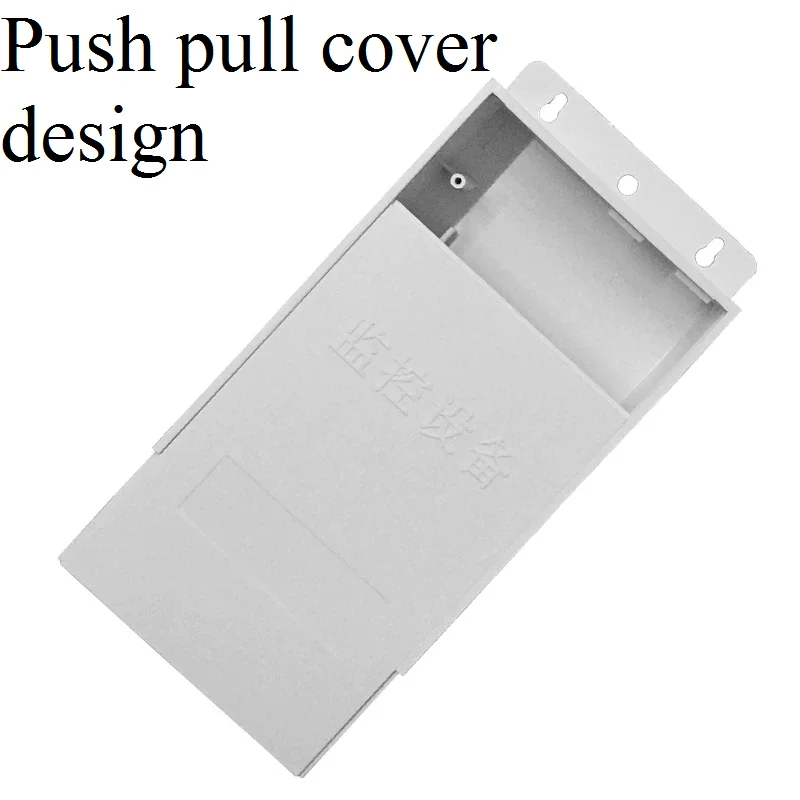 Outdoor Electrical Enclosure Case, Push pull cover design ABS Plastic Rainproof Enclosure Box, Drawer-type Cover Waterproof Box