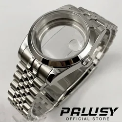 36MM/40MM High Quality Sapphire Crystal 316l Steel Watch Case Jubilee Strap Band For NH35/36 ETA 2824 PT5000 Automatic Movement