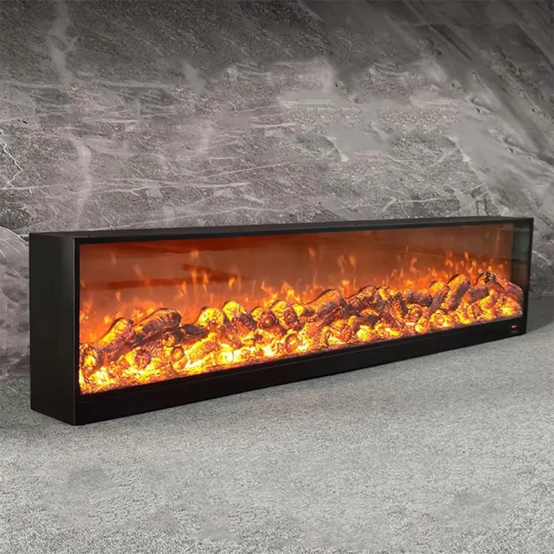 

Artificial Fireplace Simulated Flame Decorative Fireplace Home Embedded Electronic Fireplace Can Be ized