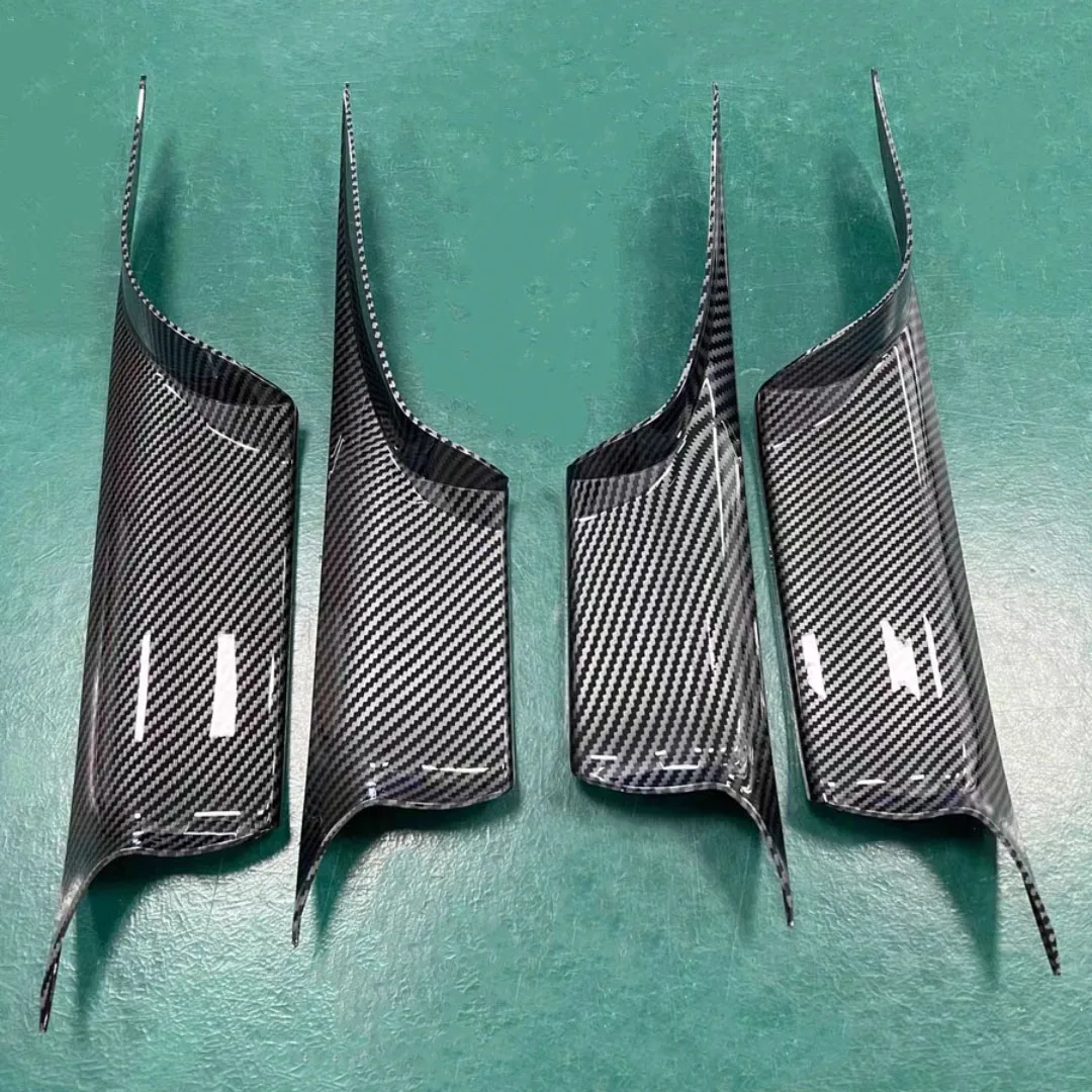 F01 Links/Rechts Schwarzer Carbon-Türgriff Innenverkleidung Einfache Montage für BMW 7er Serie F02 730Ld 740i 740Li 09-15 – Detail 2