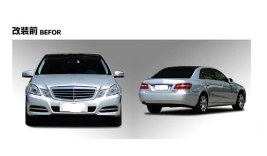 Factor Direct Modified Old type the to New upgrade body kit For Mercedes benz W212 change to W213 body kit