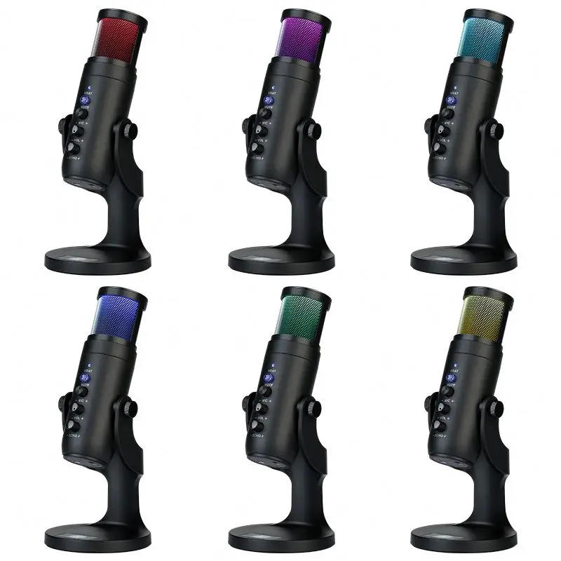 Profesjonalny mikrofon MU900 Rgb z certyfikatem CE