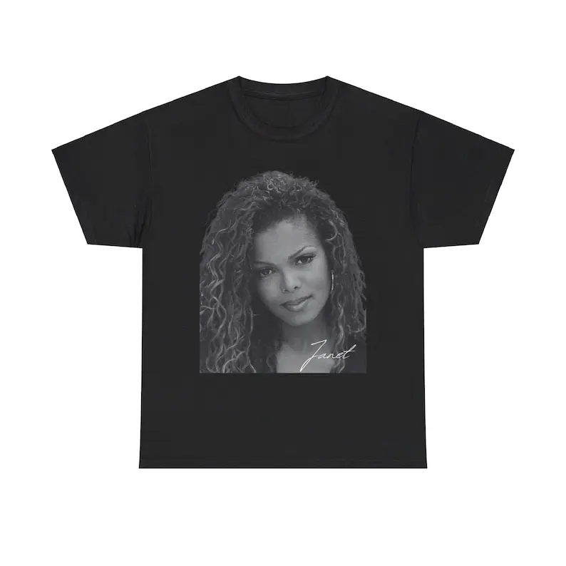 Janet Jackson Fan Shirt- Janet Jackson- Michael Jackson- All for You- Jackson Family- RnB Queen - Icon- Janet Fan- Rhythm Nation