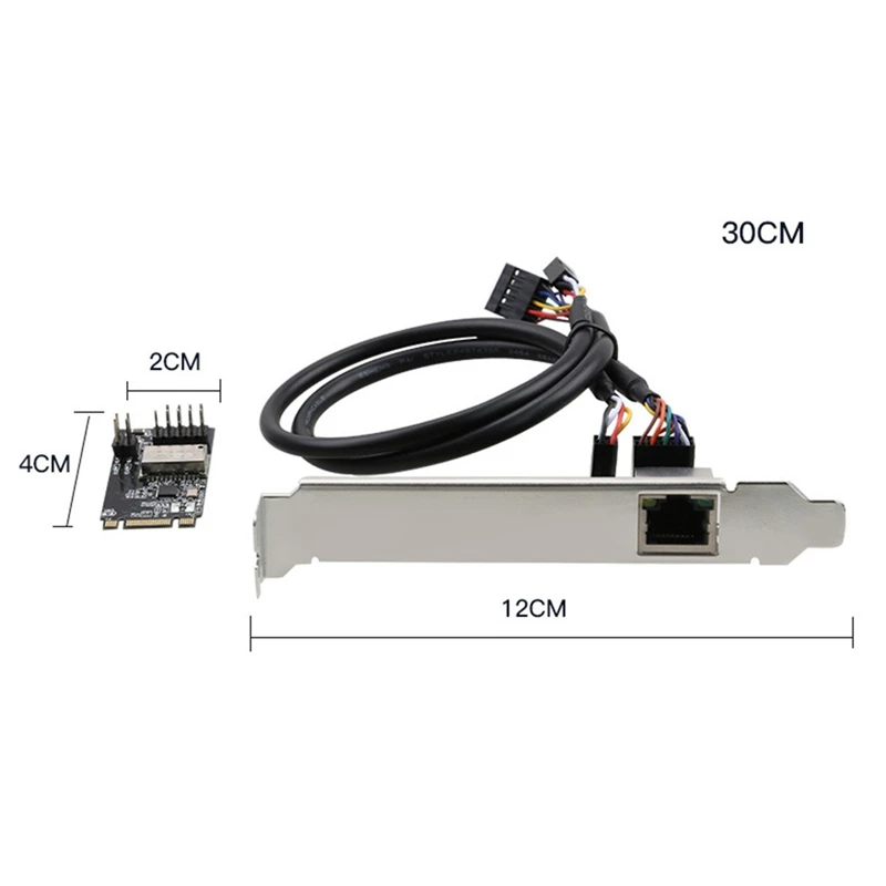 1 компл. Mini PCI-E для гигабитной сетевой карты RTL8111H PCI Express адаптер Mini PCI-E сетевая карта