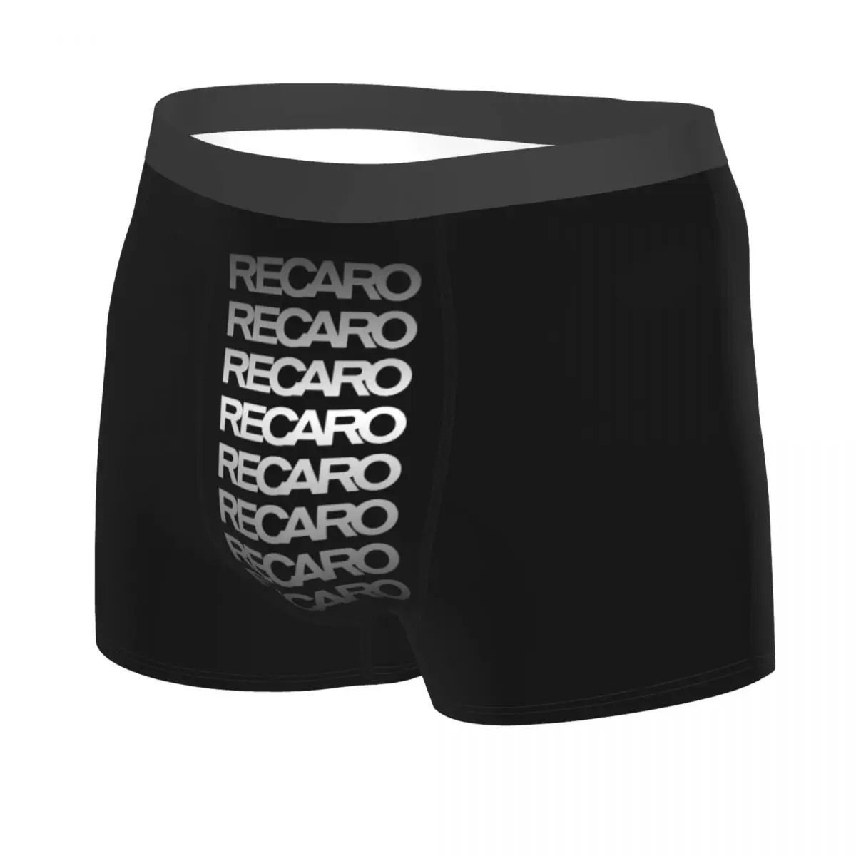 Custom Recaros Logo Boxer Shorts For Homme 3D Print Underwear Panties Briefs Breathable Underpants