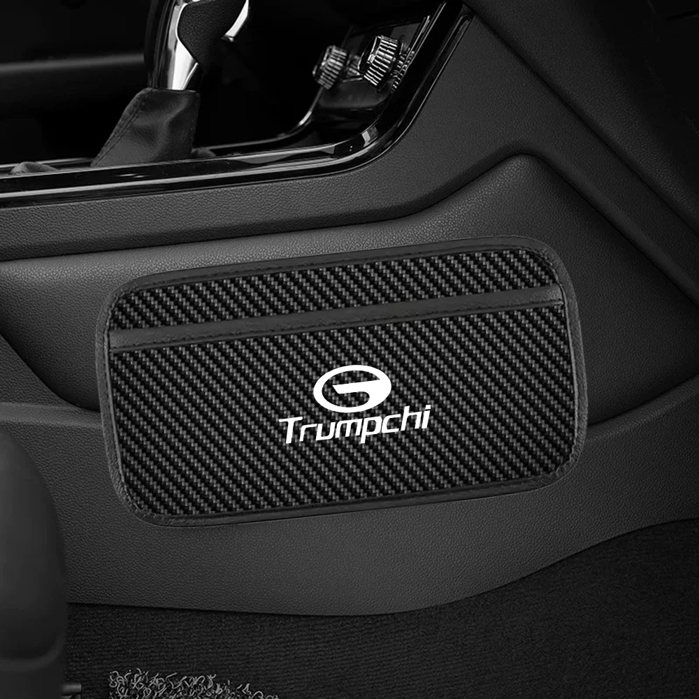 Car Seat Organizer Mesh Bag Phone Holder Pocket Paste Net Pocket For Trumpchi Empow J11 J12 J13 J14 J15 J16 GS8
