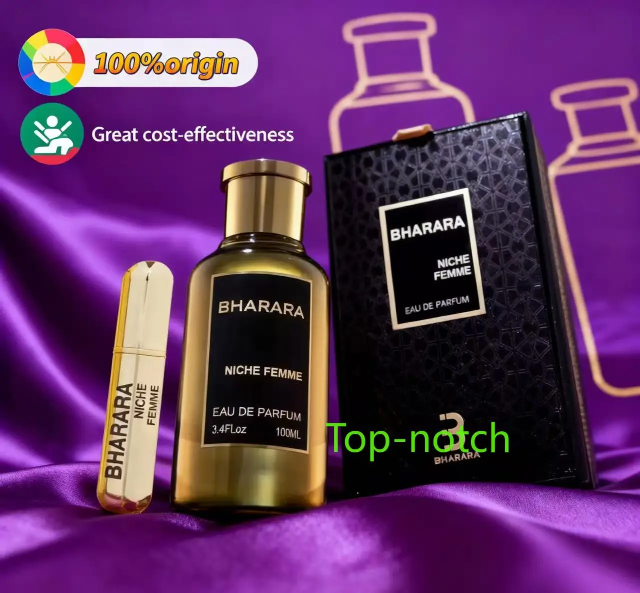 عطر Bharara King Eau De Parfum 100ml الأكثر مبيعًا 2025 عبوة جديدة تمامًا #1