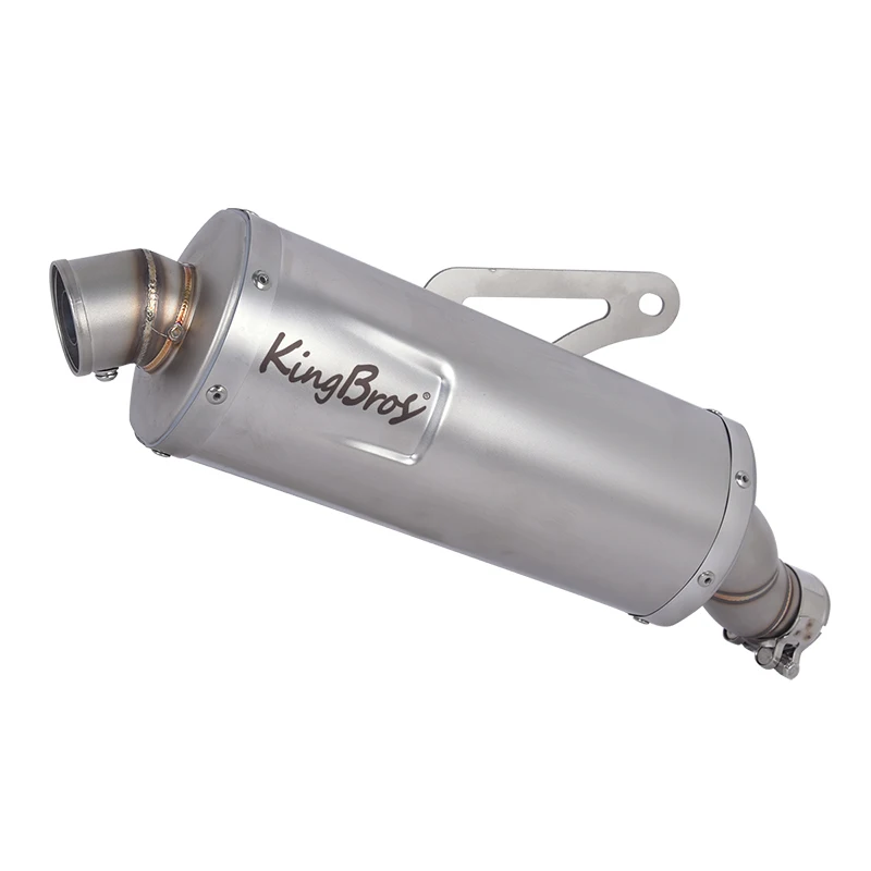 

For CFMOTO 450MT IBEX450 2024 2025 Exhaust Tip Muffler Link Pipe Motorcycle Stainless Steel Escape DB Killer Slip On System