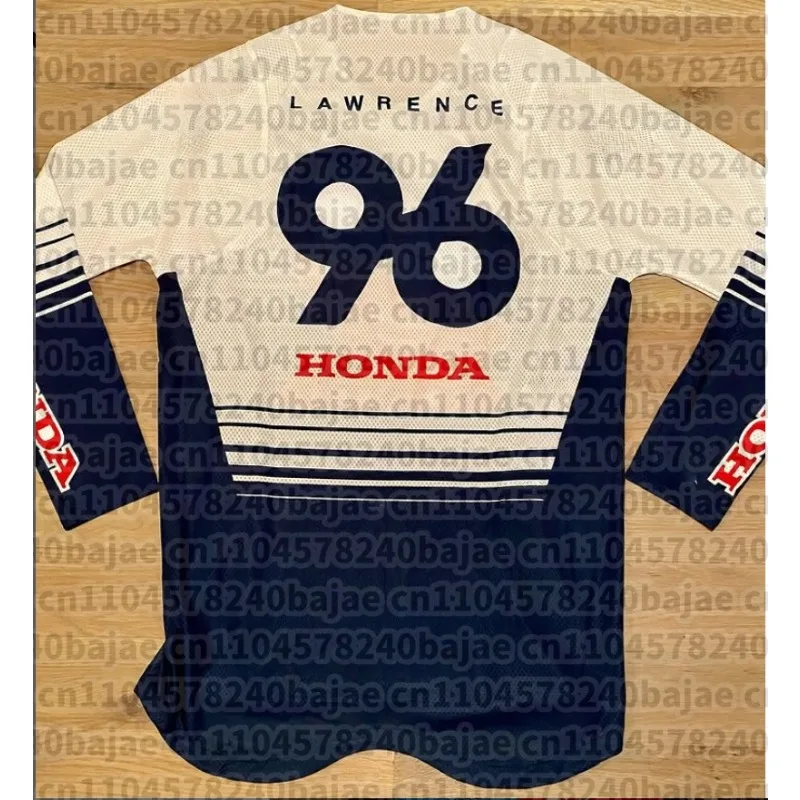 

Honda 2026 Racing Style Long Sleeve Jersey Quick Dry Breathable Riding T-Shirt Dirt Bike Mountain Riders Daily Gear Enduro Moto