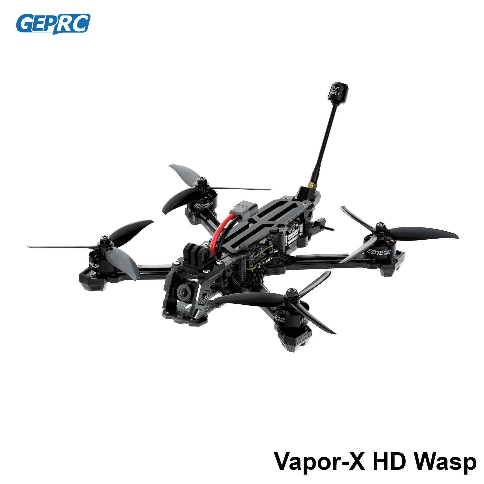 

GEPRC Vapor-X5 X6 HD Wasp FPV 5-6 дюймов F722 V2 FC 60A 4IN1 ESC Link VTX Высокопроизводительный радиоуправляемый квадрокоптер из сплава с ЧПУ Дрон для фристайла