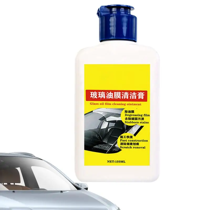 

Glass Oil Film Remover Glass Polishing Kit Car Windshield Cleaner Outdoor Window Cleaner For Water Spots Bird Droppings Coatings