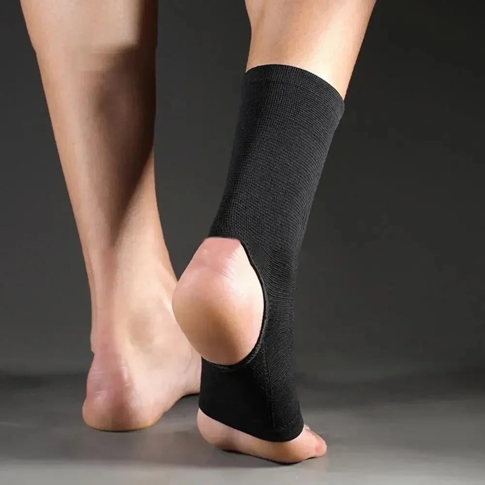 1 manicotto di compressione per tutore per caviglia, supporto per caviglia traspirante, calzino di compressione del piede per gonfiore, fascite