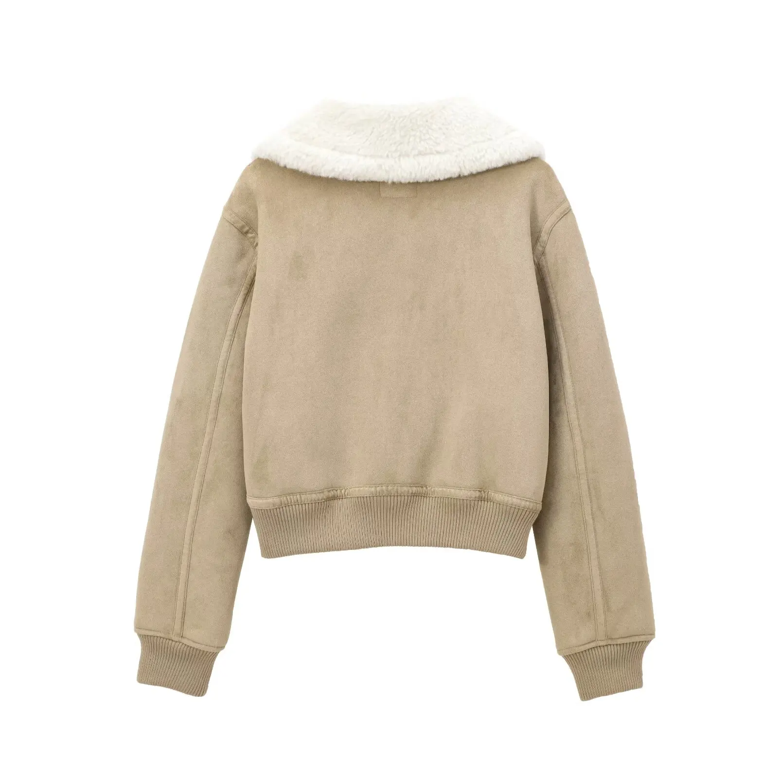 سترة نسائية عصرية جديدة لعام 2025 بتصميم جديد مزدوج الجوانب، سترة مقاومة للرياح متعددة الوظائف