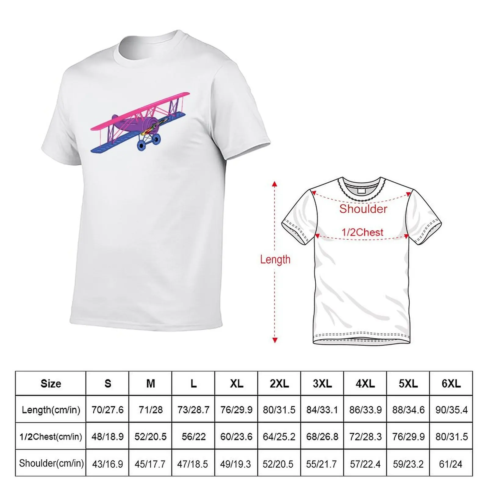 Bi-BiPlane T-Shirt Clothing customizeds mens vintage t shirts
