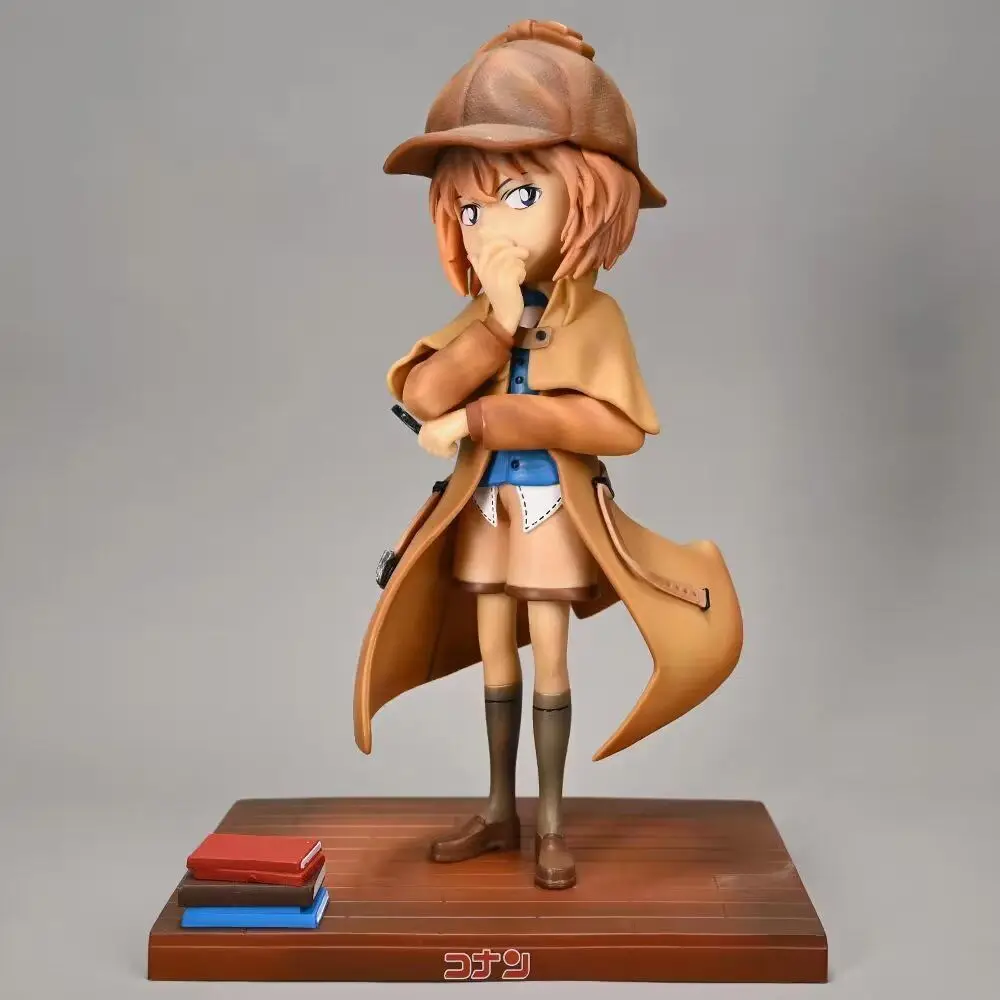 21-22cm Anime Detective Conan Figure PVC Edogawa Konan Haibara Ai Action Doll Toy Figurine For Kid Birthday Gift