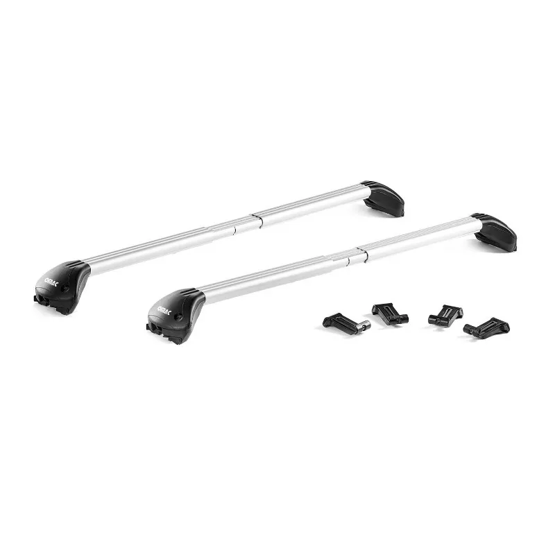 Roof Rack Cross Bars for Nissan Murano 2025, Alu Silver Luggage Carrier