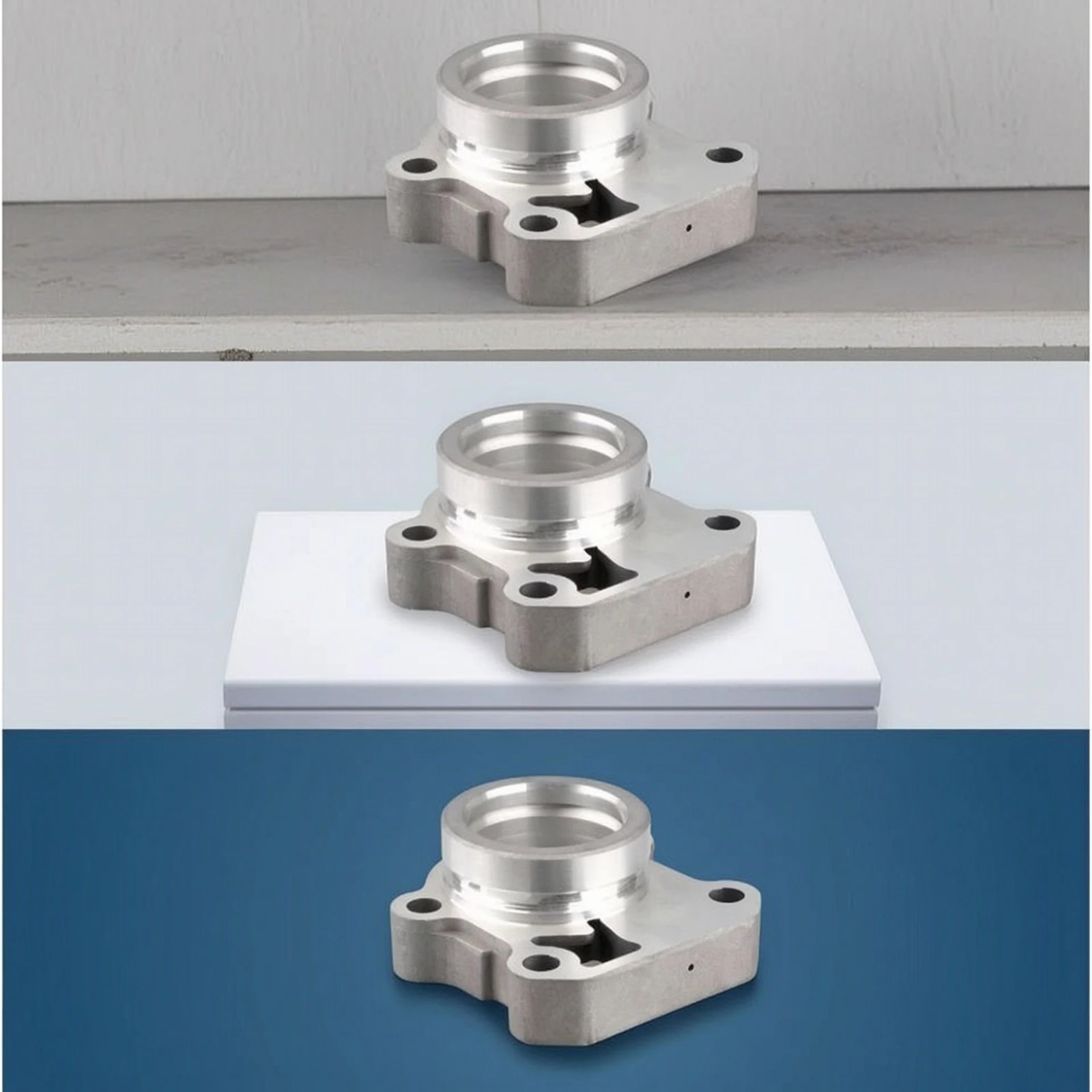 Cooling Pump Base Machined Outboard Cooling Pump Base Impeller Kit Corrosion-Resistant Long-Lasting for Boat Mechanics