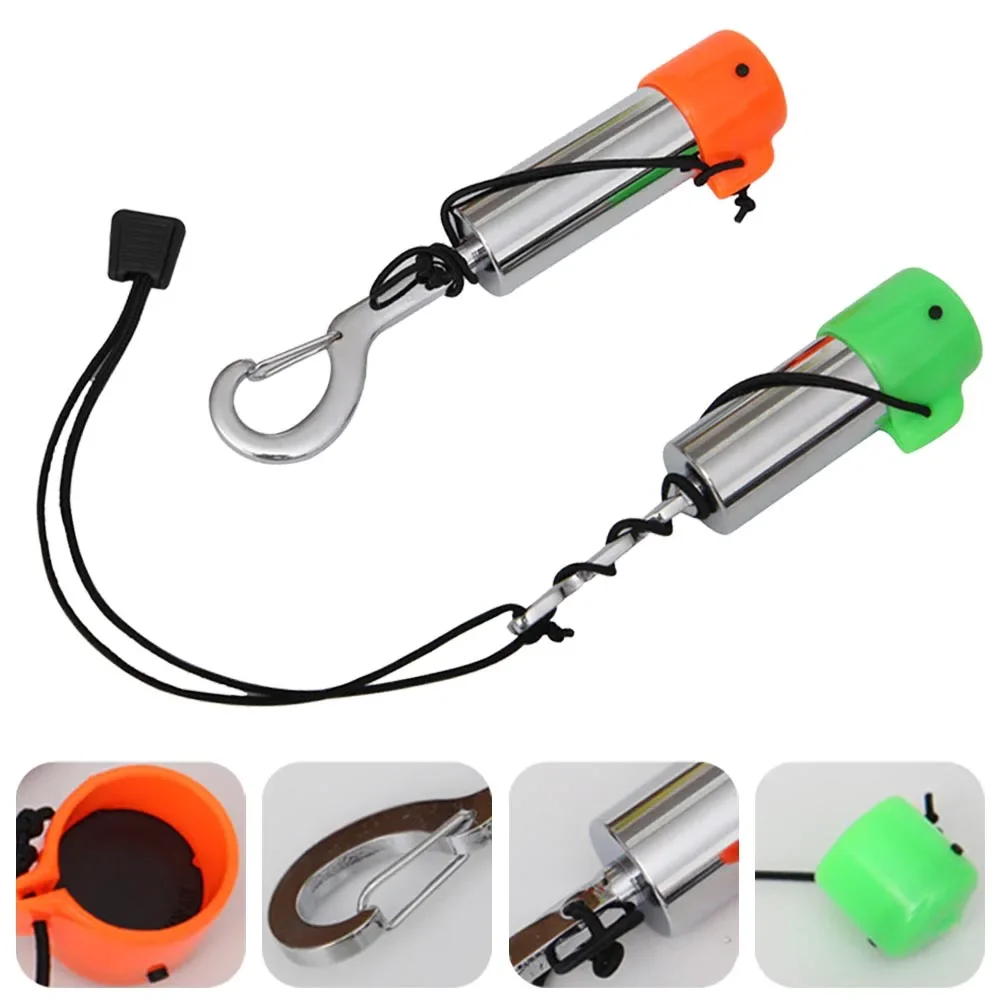 Diving Shaker Rattle Stick Stainless Steel Scuba Noice Maker Underwater Shaker Magnetic Mute System Signal Communication