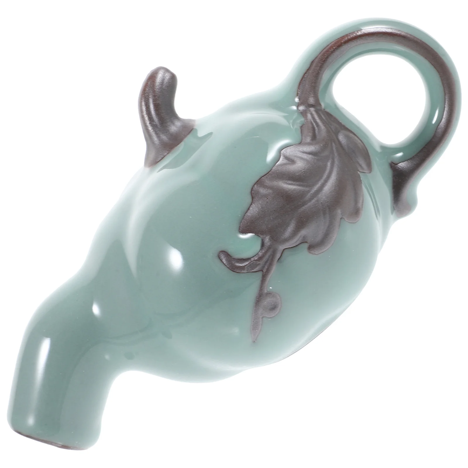

Teapot Decor Floating Water Fountain Ornament Tabletop Fountains Desktop Invisible