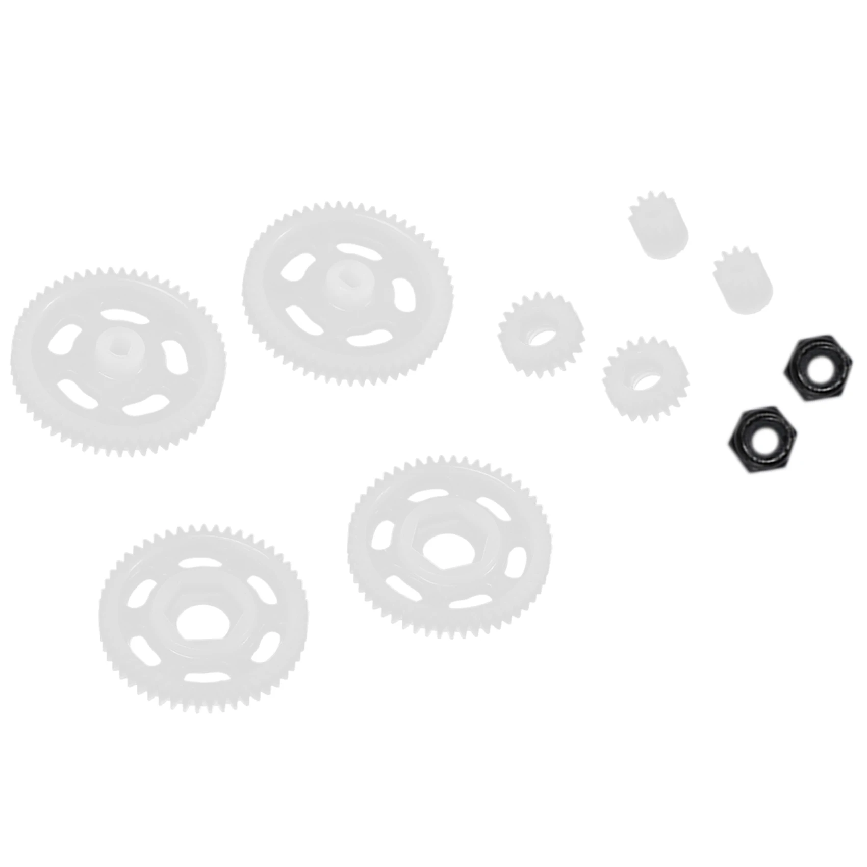 SLQZT Set di ingranaggi del motore dell'ingranaggio della trasmissione per Axial SCX24 C10 JLU Catenaccio 1/24 RC Crawler Parti di automobili