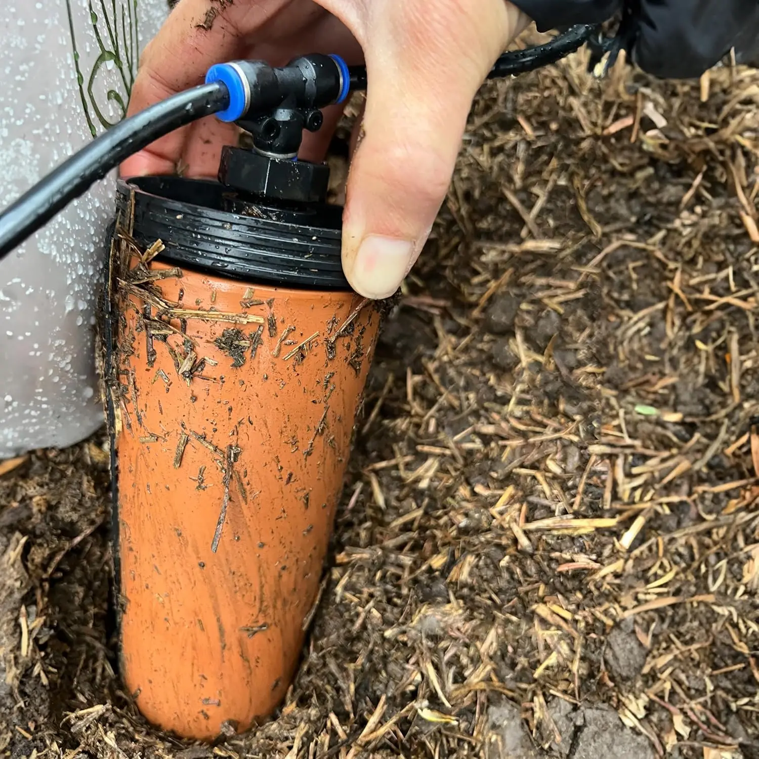 Automatisches Olla-Bewässerungssystem von CottaCup für Ihren Garten (8 Tassen-Set)