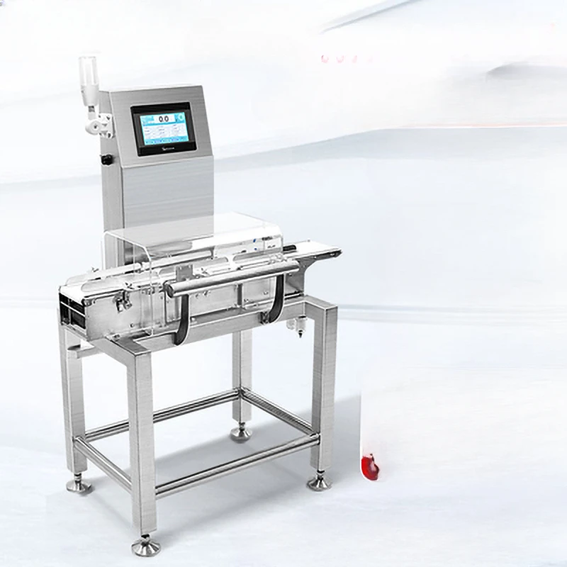 On-line weighing machine for food packaging daily necessities sorting and removing sorter