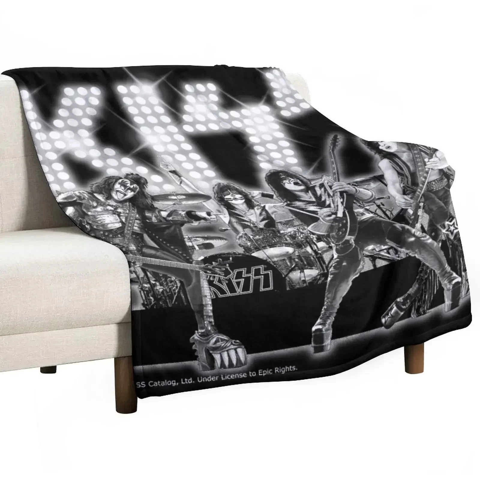 

Kiss Band Concert Throw Blanket christmas gifts Giant Sofa Vintage Blankets