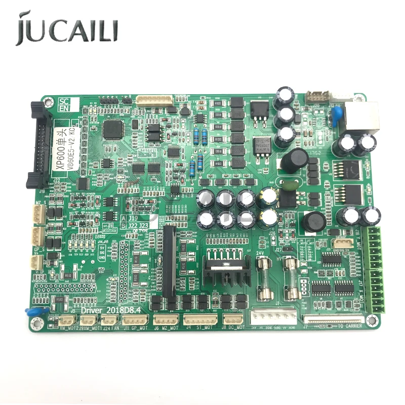 Jucaili Eco Solvent Printer Head Board For Epson XP600 Single Head Carriage Board For Allwin Xuli Human Solvent Printer