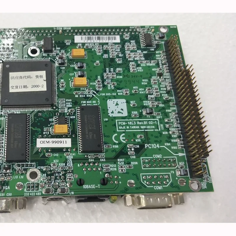 Imagem -06 - Embutido Industrial Control Board Original para Advantech Pcm4823 Rev.b1 35 Polegadas