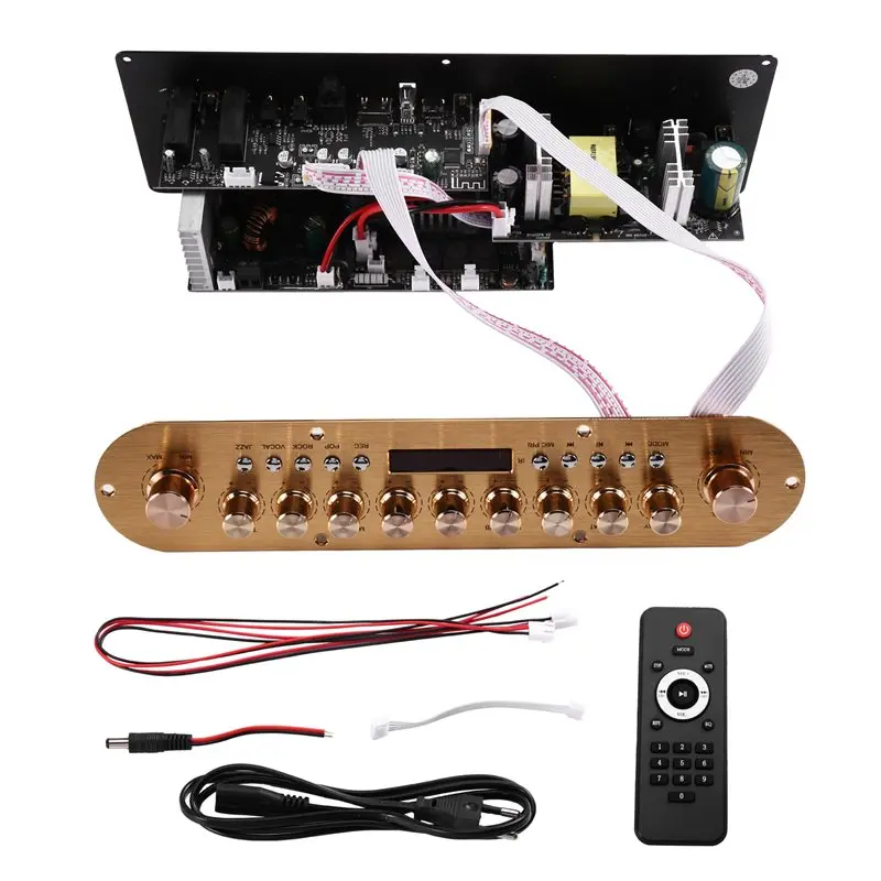 

AS95-Bluetooth-Compatible Amplifier Board With Sound Radio Subwoofer For Karaoke Home